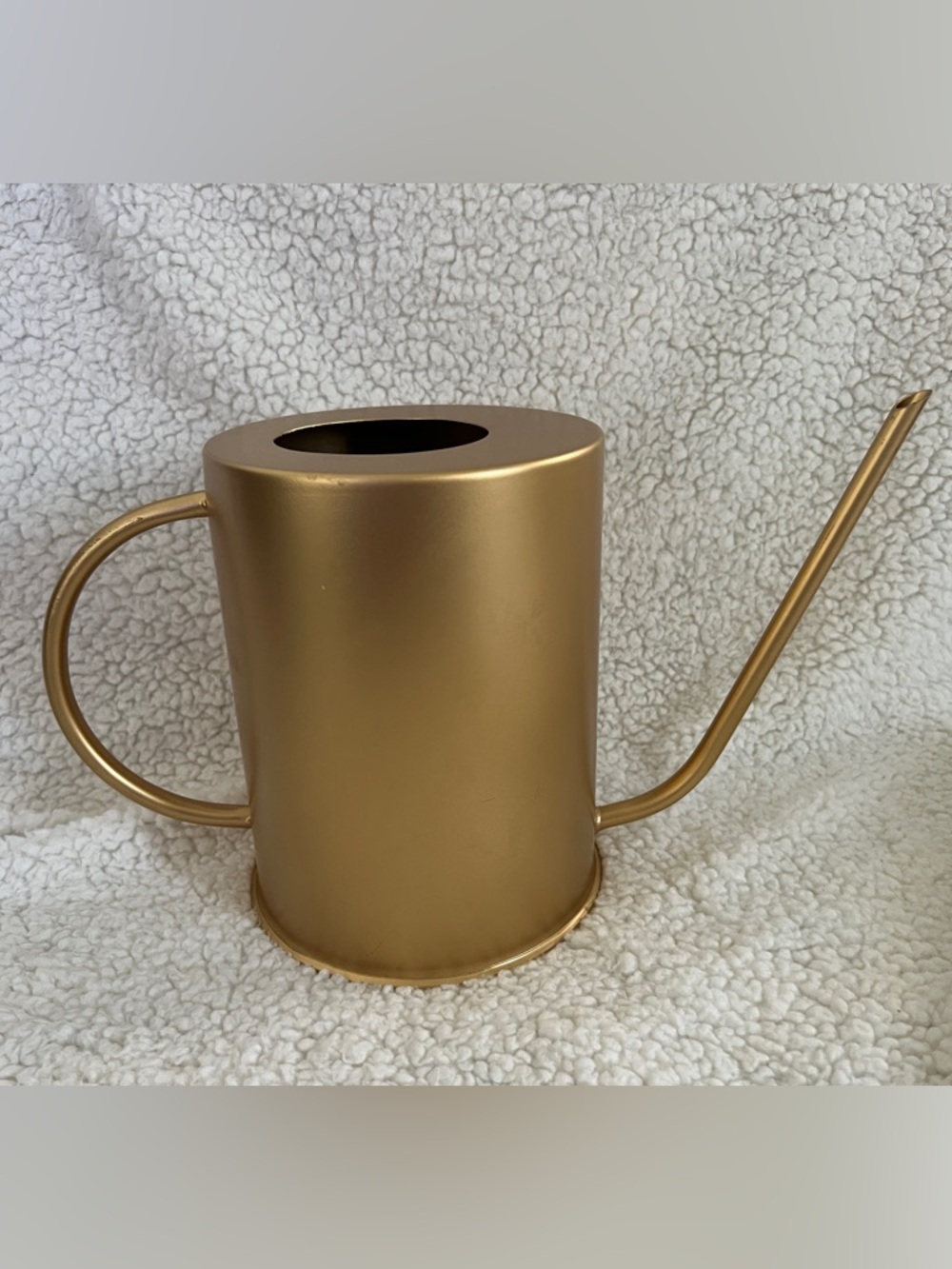 Garden Party Watering Can for Indoor/outdoor Plants, gold, Long Spout & Handle